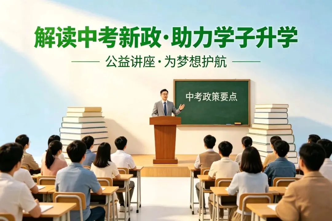 “解读中考新政·助力学子升学”中考政策解读公益讲座活动方案 第10张