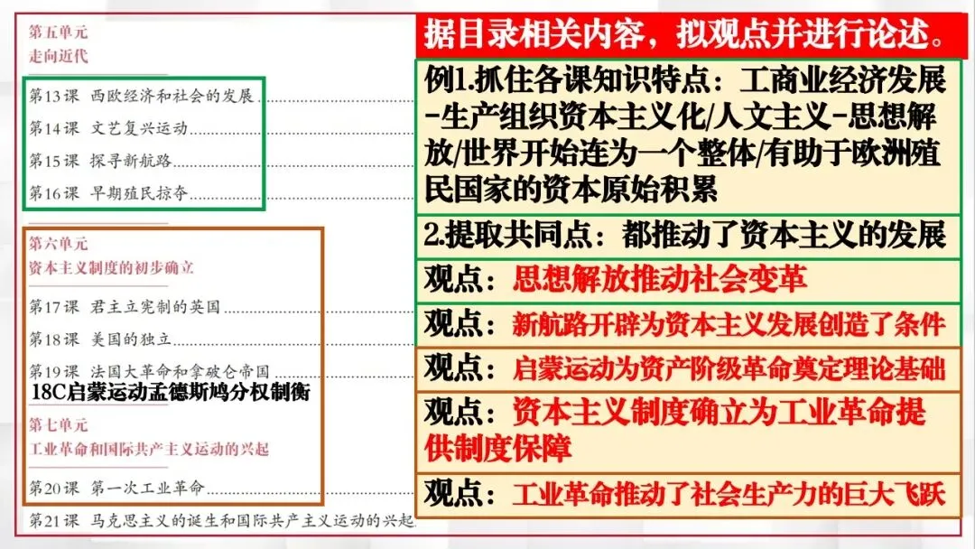 2026年中考历史课本目录一遍过(二) 第42张 2026年中考历史课本目录一遍过(二) 第42张