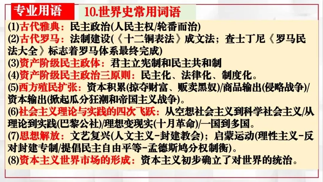 2026年中考历史课本目录一遍过(二) 第53张 2026年中考历史课本目录一遍过(二) 第53张