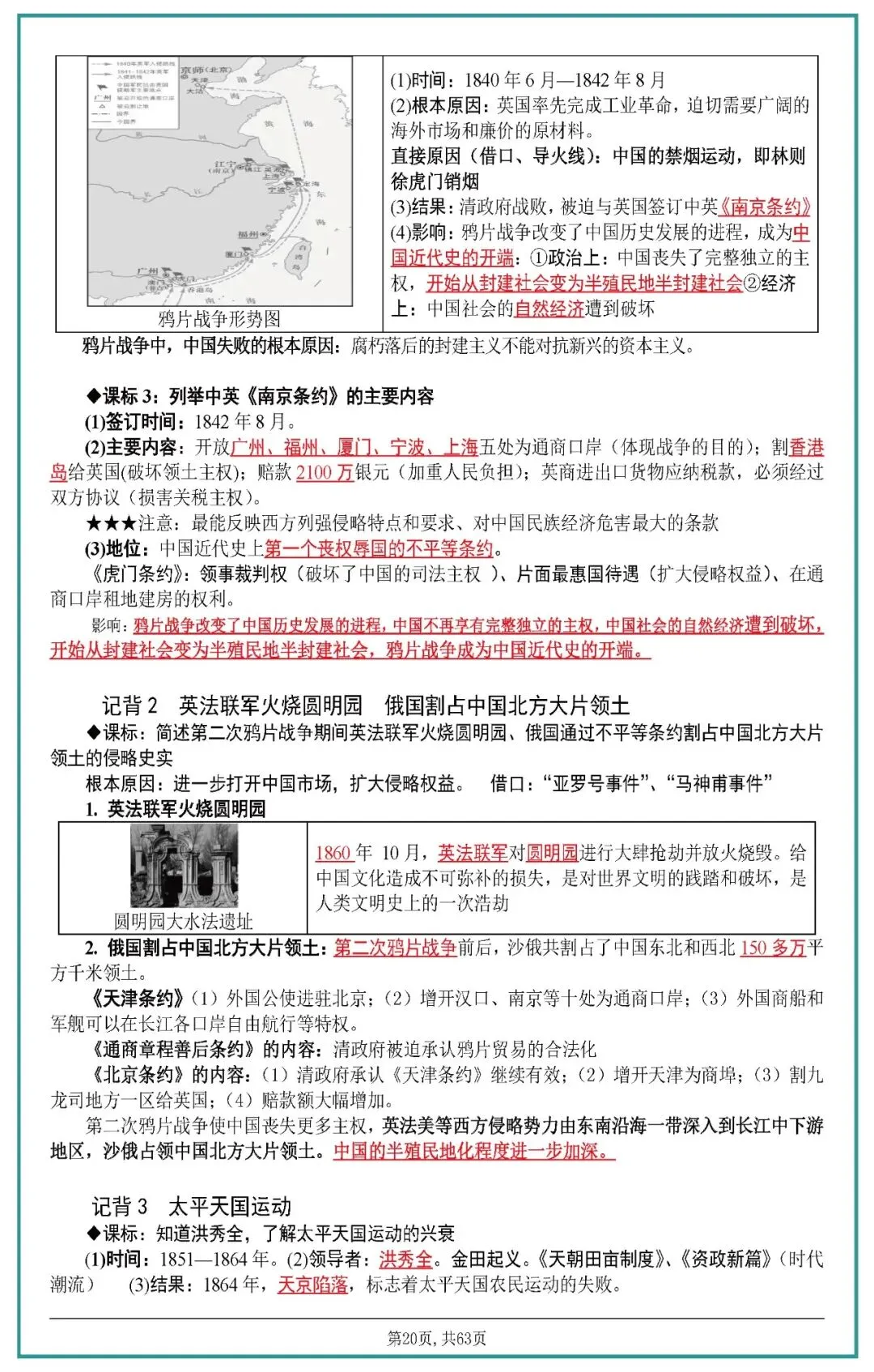 中考历史全六册复习提纲 第20张 中考历史全六册复习提纲 第20张