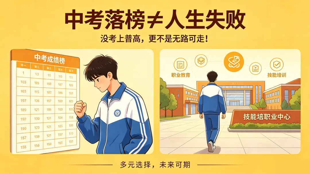 陕西中考成绩不理想?除了普高还有这 8 条路 第1张 陕西中考成绩不理想?除了普高还有这 8 条路 第1张