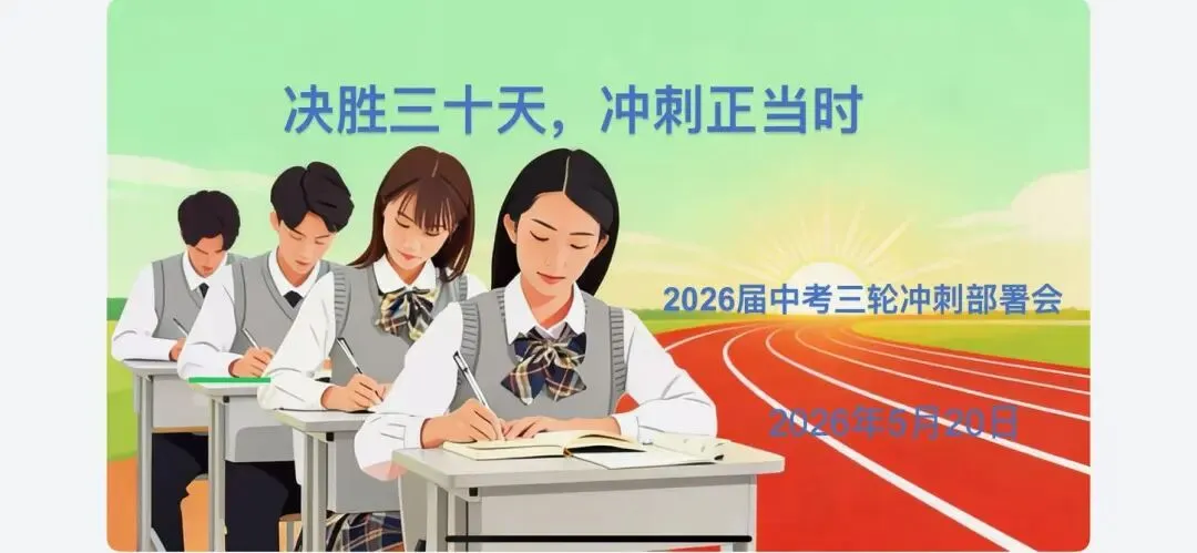 125· 中考 || 决胜三十天,冲刺正当时——哈125中学召开2026届三轮冲刺部署会-第3张图片-四季读书网