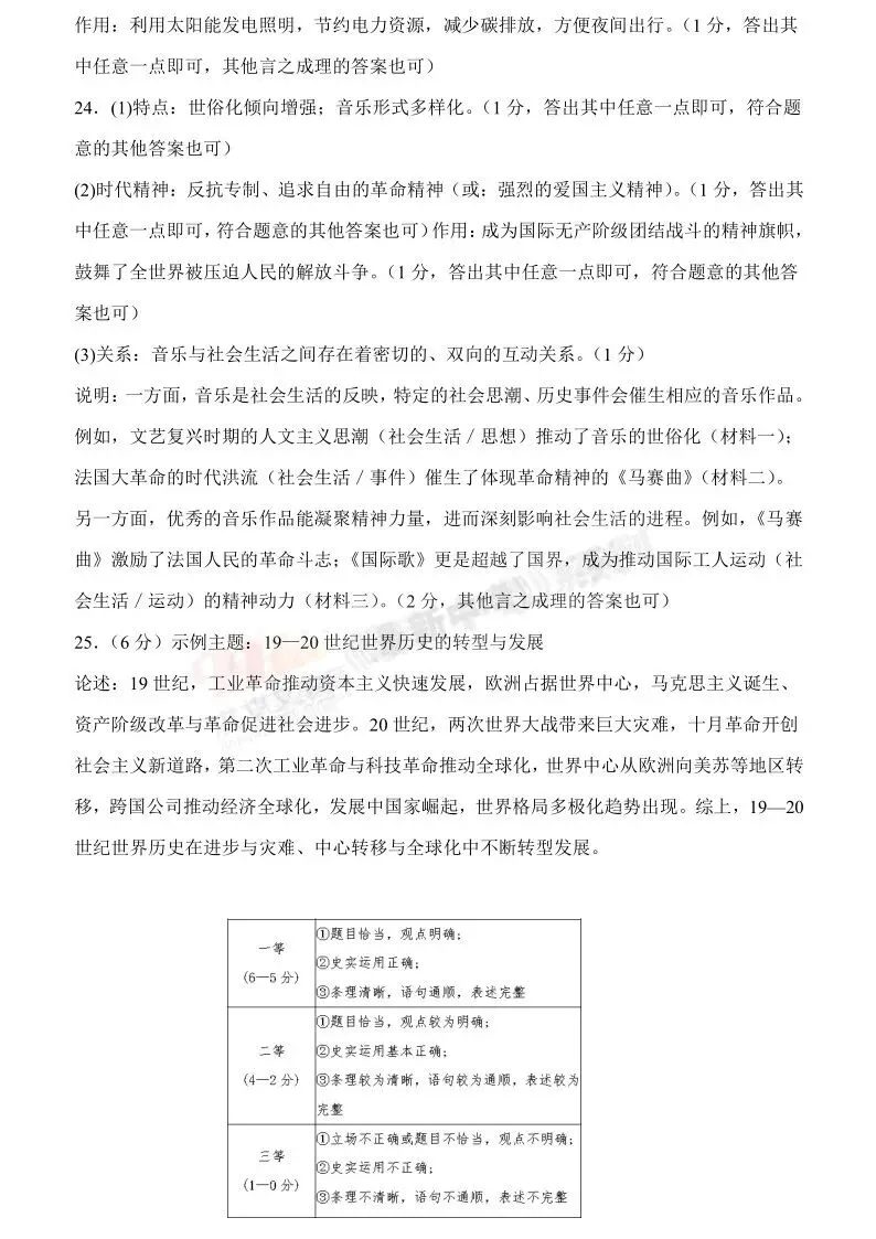 [二模]2026年三门峡市二模试卷(7科全)试卷、听力及参考答案 第59张