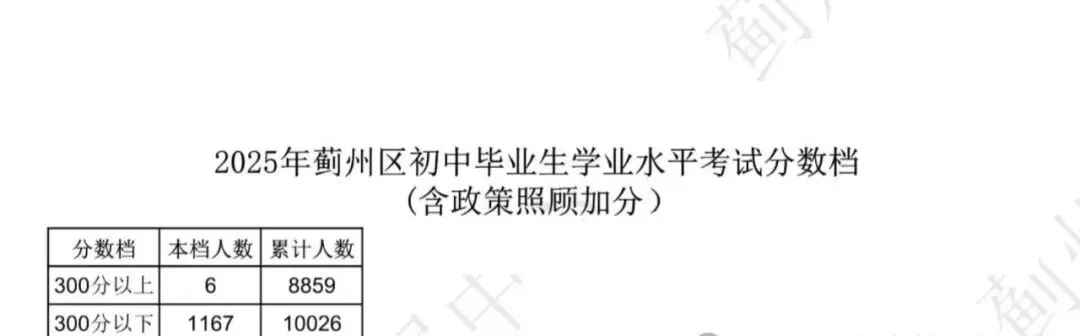 天津中考志愿填报必备!2025年天津16个区中考一分一档表汇总! 第33张 天津中考志愿填报必备!2025年天津16个区中考一分一档表汇总! 第33张