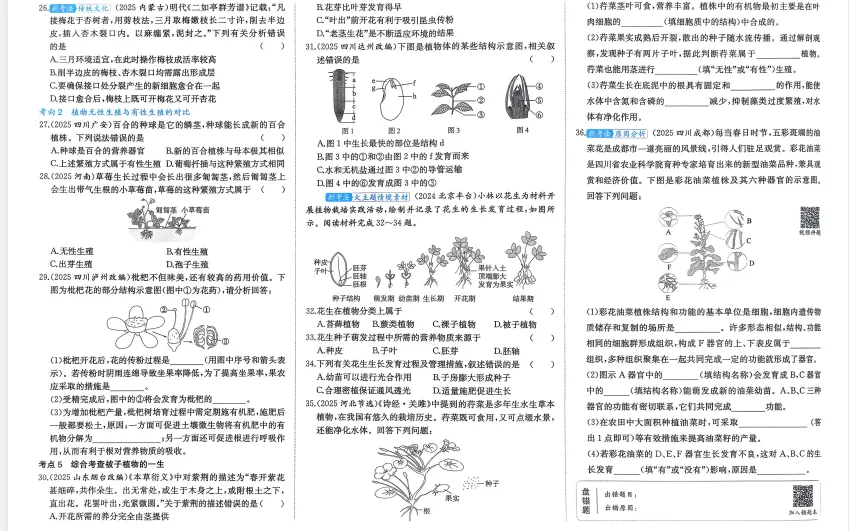 2026年【生物】会考真题-专题七《生态安全》 第7张 2026年【生物】会考真题-专题七《生态安全》 第7张