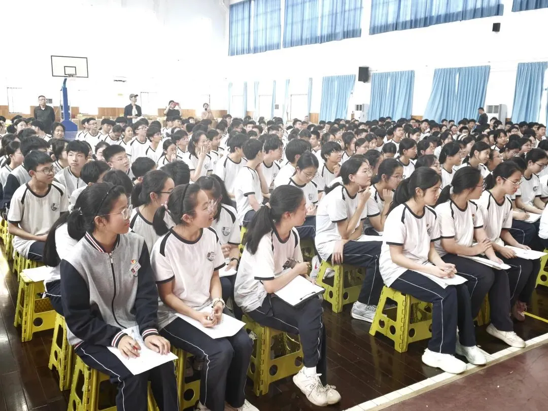 逐梦中考不负韶华 暖心讲座赋能成长——卫前初中特邀公益博主良田来校开展励志讲座 第11张