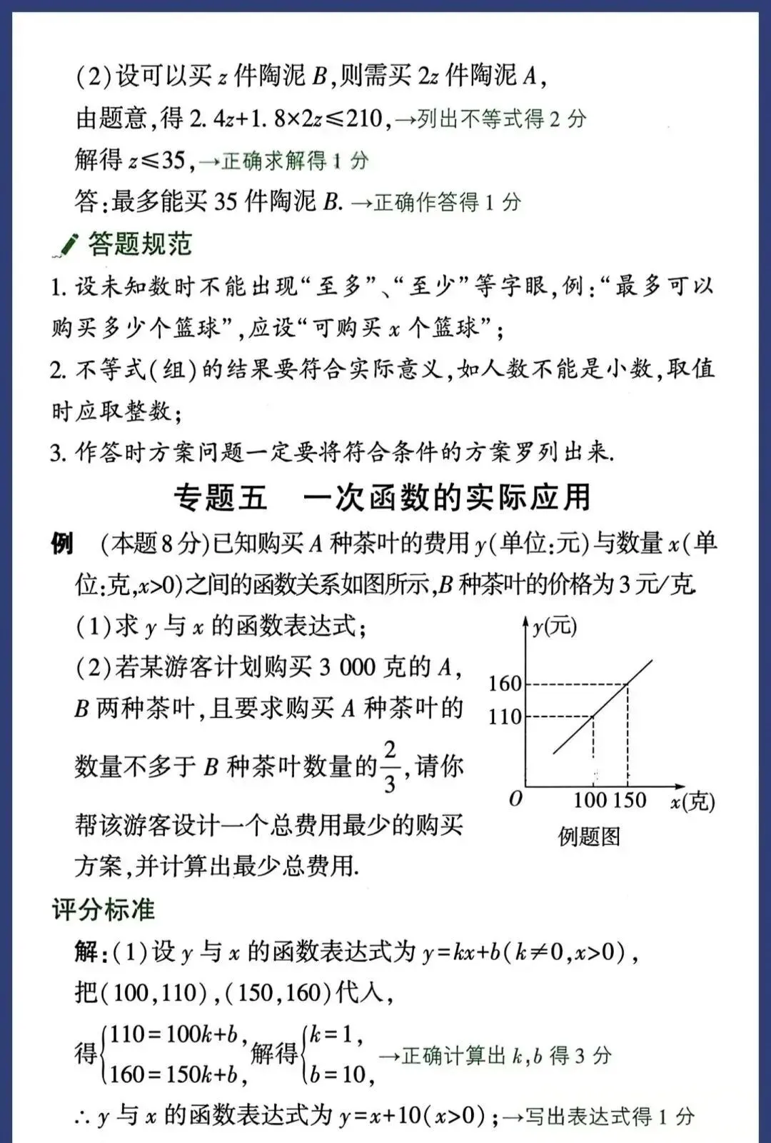 徐州中考数学最后30天冲刺方案,精准提分不盲目,考前逆袭必看(附数学答题规范及评分标准) 第8张 徐州中考数学最后30天冲刺方案,精准提分不盲目,考前逆袭必看(附数学答题规范及评分标准) 第8张