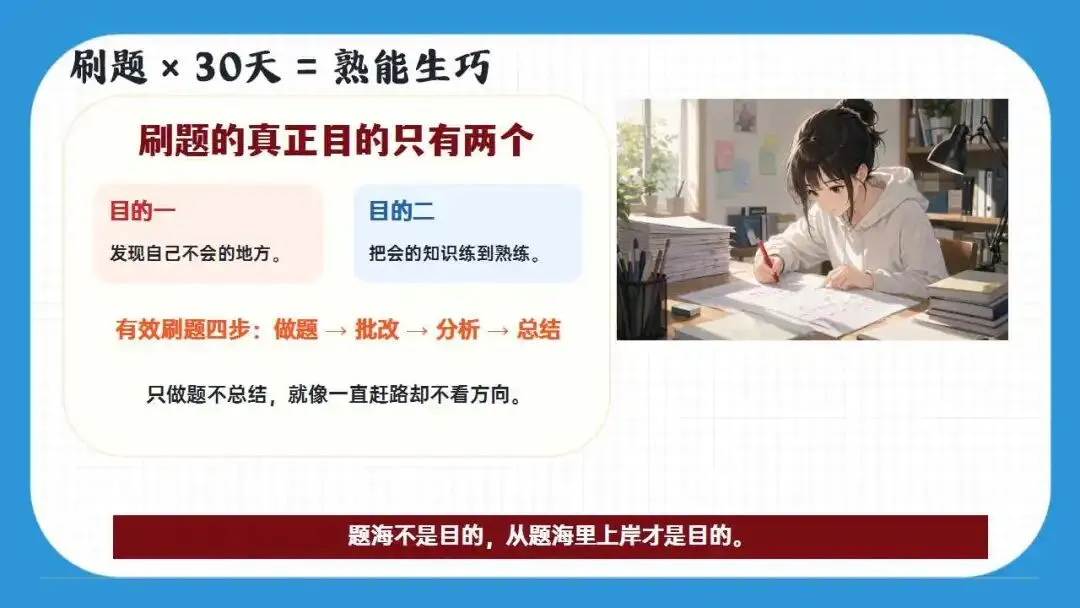 初三励志中考倒计时最后30天冲刺动员班会ppt课件(含讲稿) 第29张