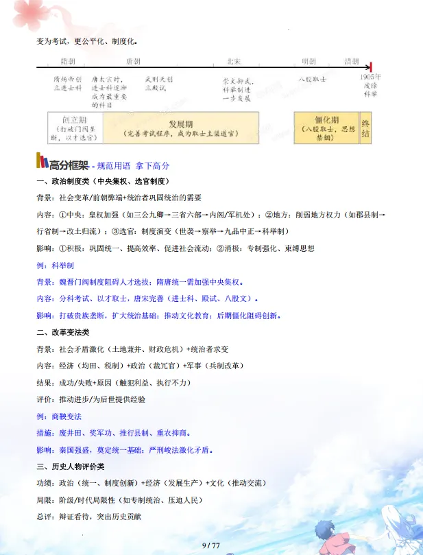中考倒计时:2026年中考“历史”考前最后20天冲刺复习攻略,考情分析、考点抢分、真题精、析终极预测全面攻克,可下载打印! 第10张
