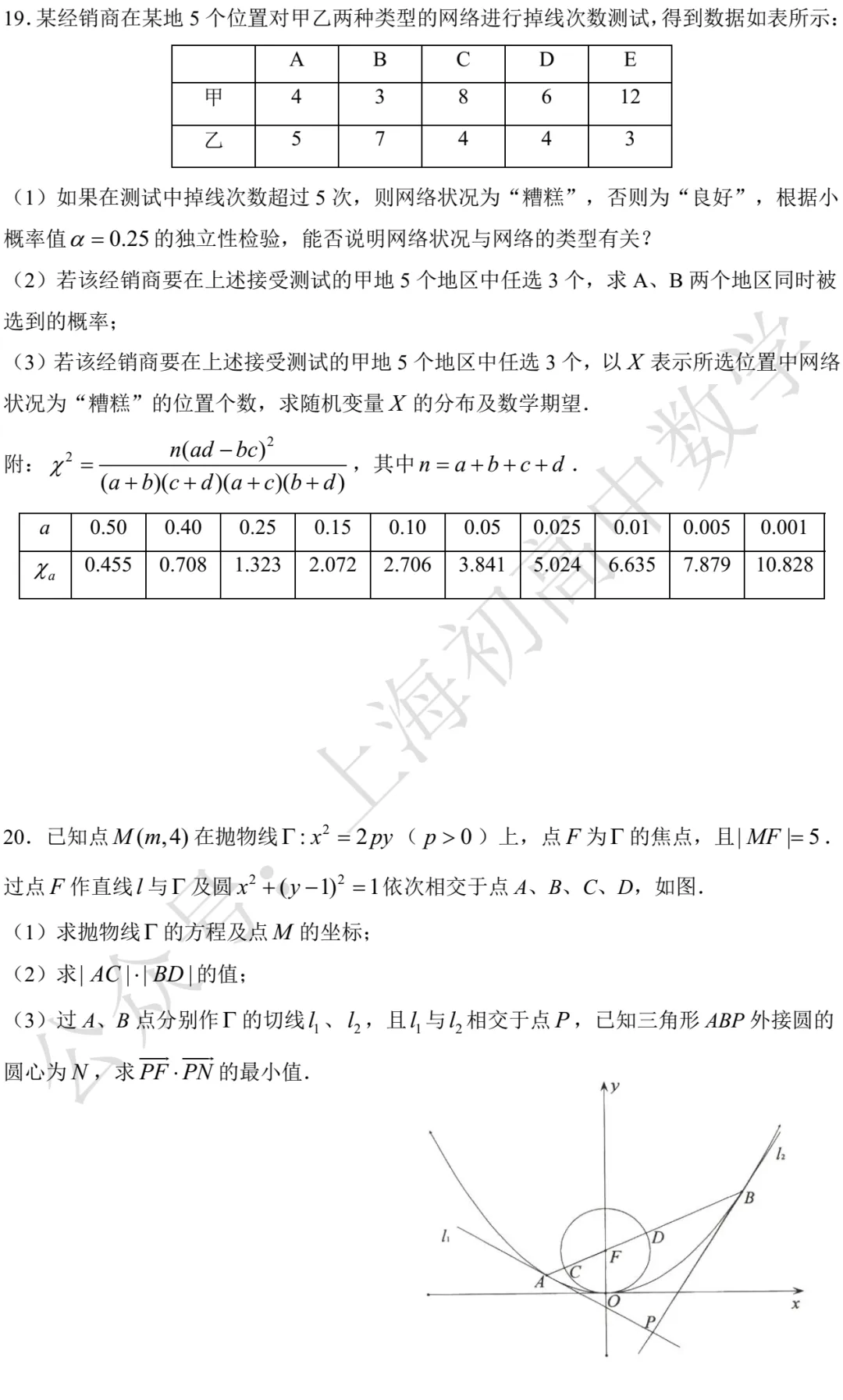 近三年高二下期末数学试卷及答案(28份)-第75张图片-四季读书网 近三年高二下期末数学试卷及答案(28份)-第75张图片-四季读书网