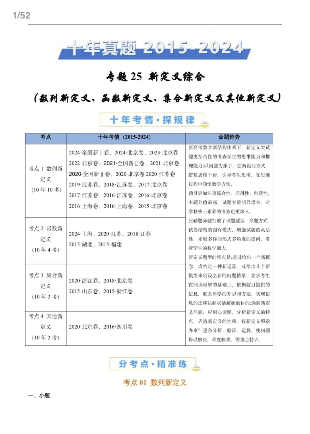 别碰模拟题了!十年高考真题+精细解析,从基础到压轴全覆盖——刷一百套假题,不如吃透一套! 第4张