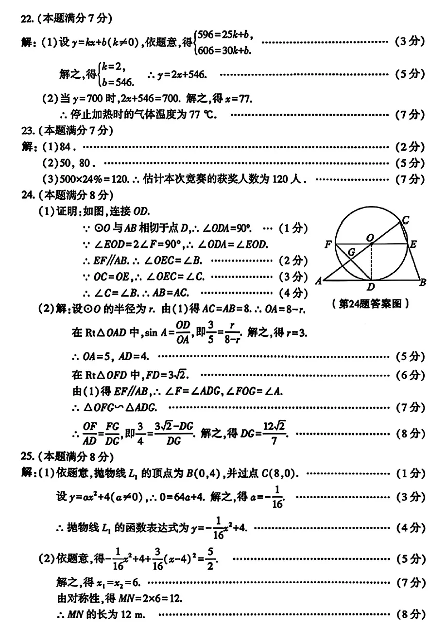 【收藏】官方中考评分标准(2021-2025) 第3张