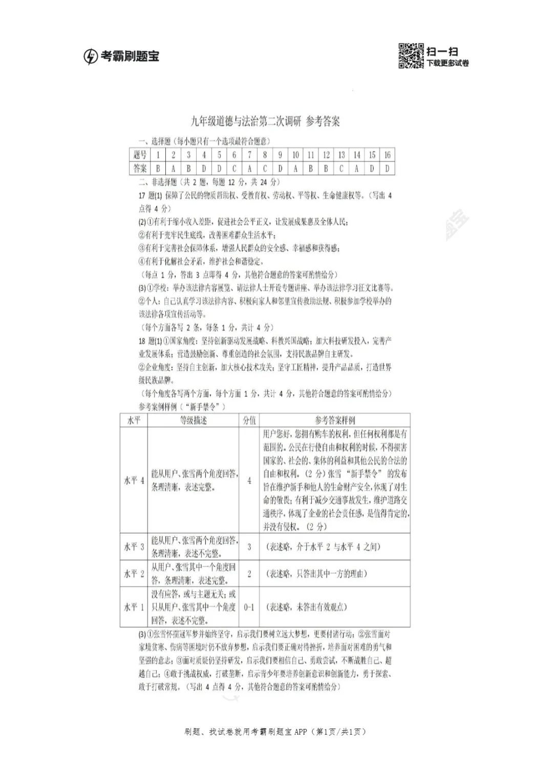中考二模|2026年江苏省连云港市赣榆区二模试题(全科) 第21张