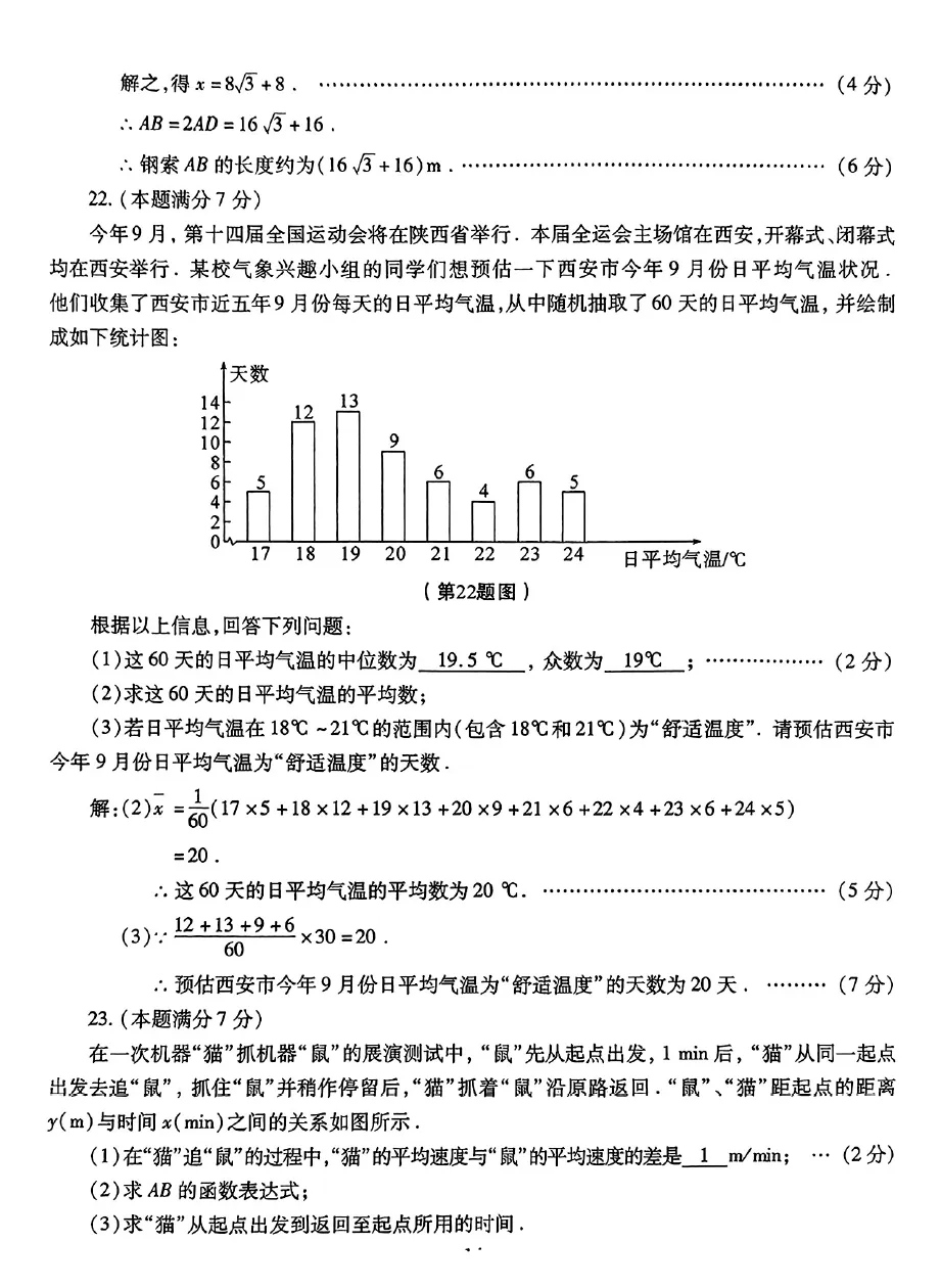 【收藏】官方中考评分标准(2021-2025) 第21张