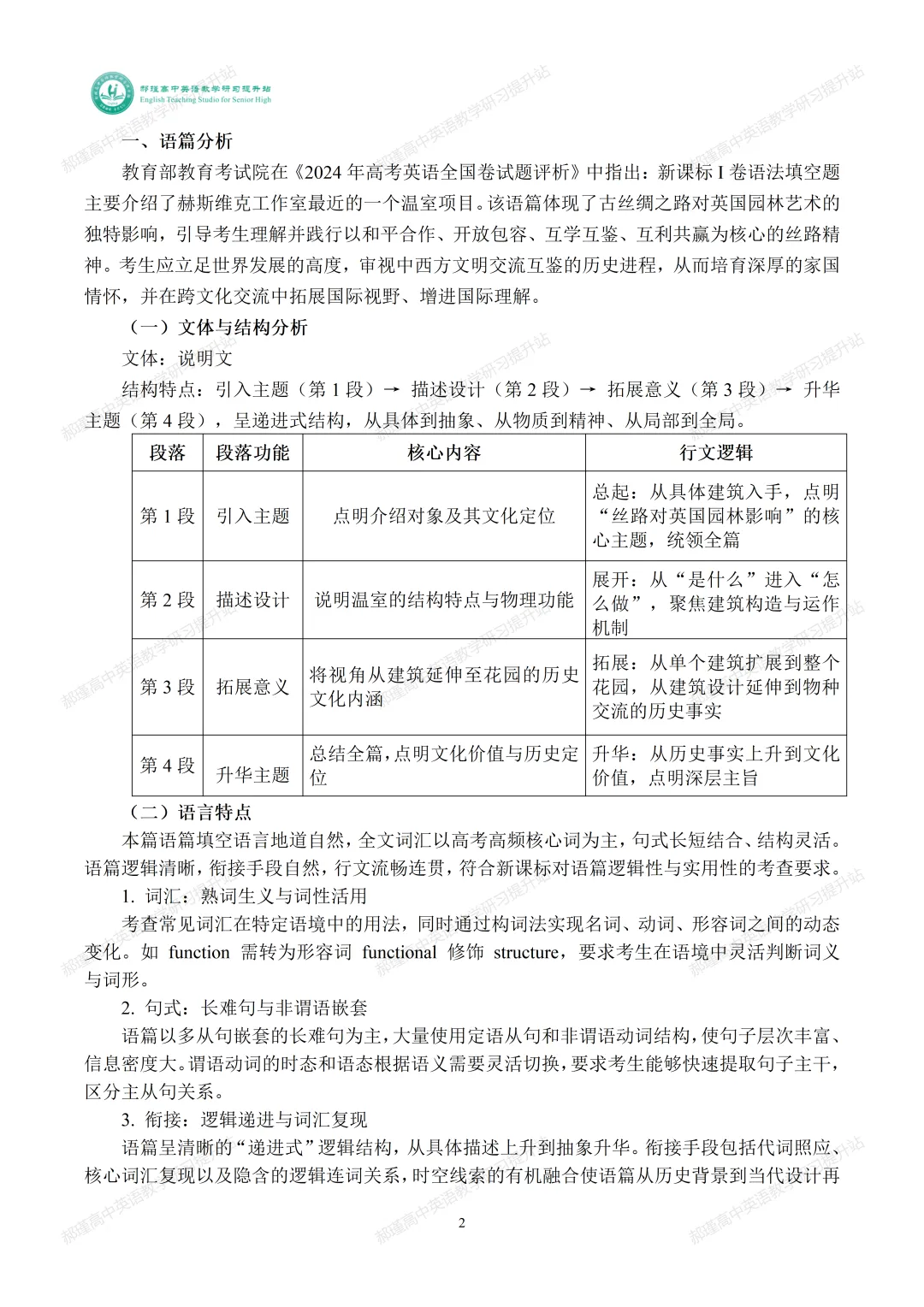 高考倒计时 17 天:真题深研・精准备考—2024年高考新课标Ⅰ卷语法填空 第3张