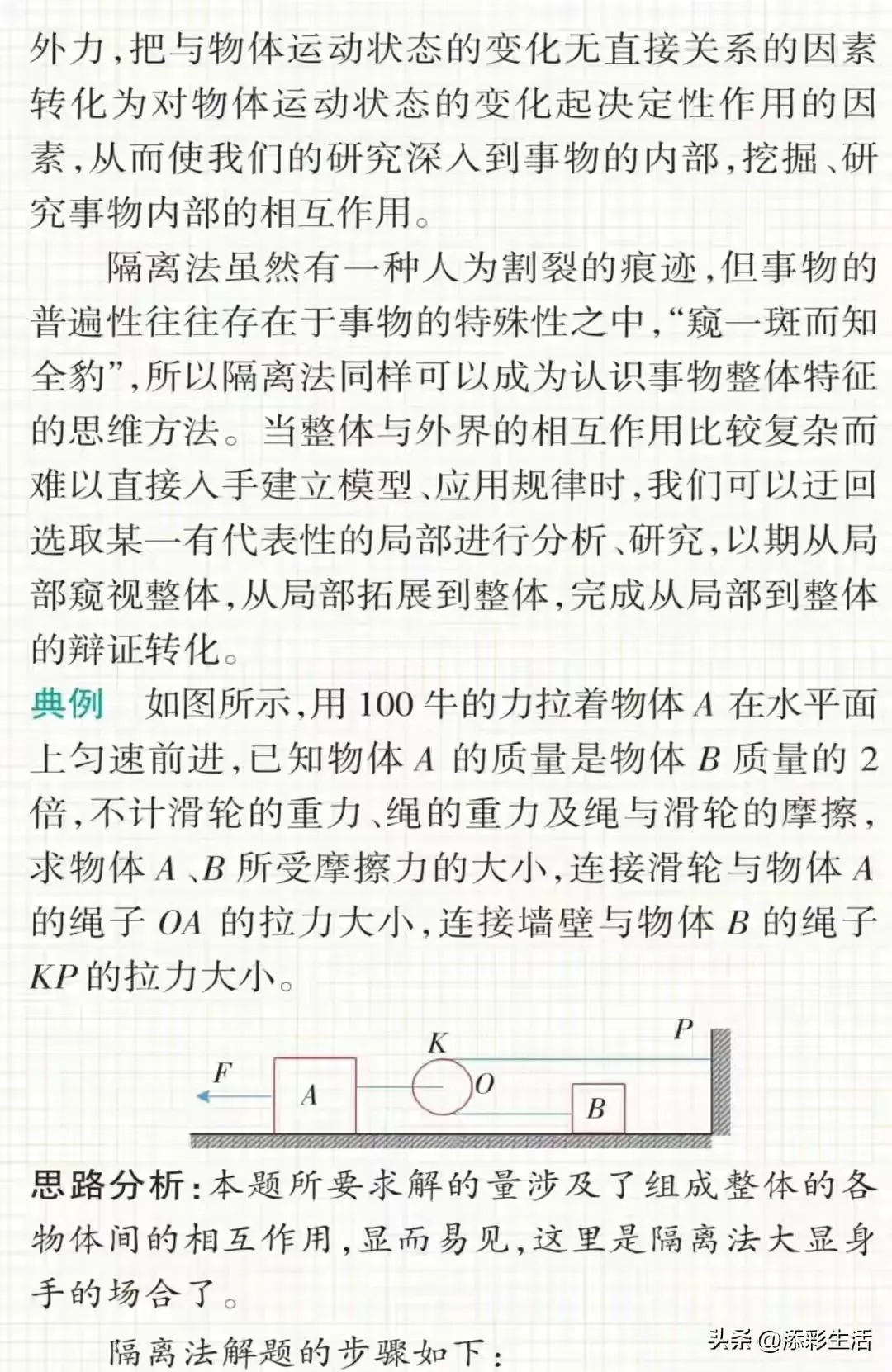 中考物理常用的十种解题方法 第10张