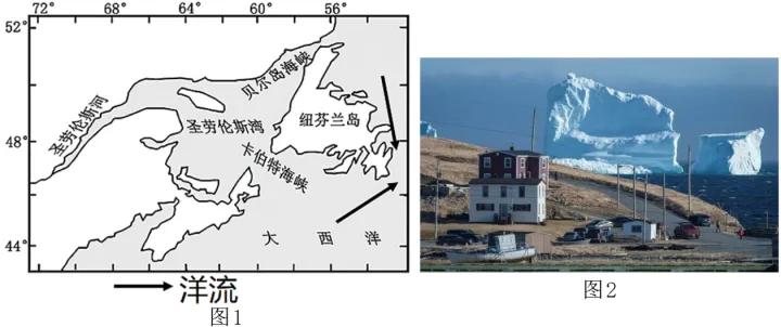 高考地理-地球上的水-高考一模真题汇编试题型答案考点分类解析练习备考二三冲刺 第51张