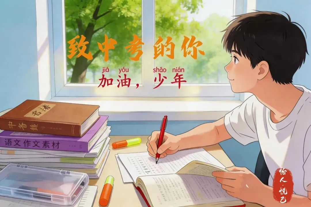 520 的 | 致中考冲刺少年 —— 迎战盛夏六月,奔向美好九月 第1张