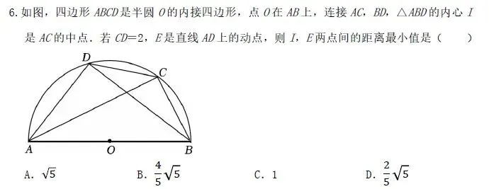 26武汉中考随想(3)-第九题的考查方式 第6张