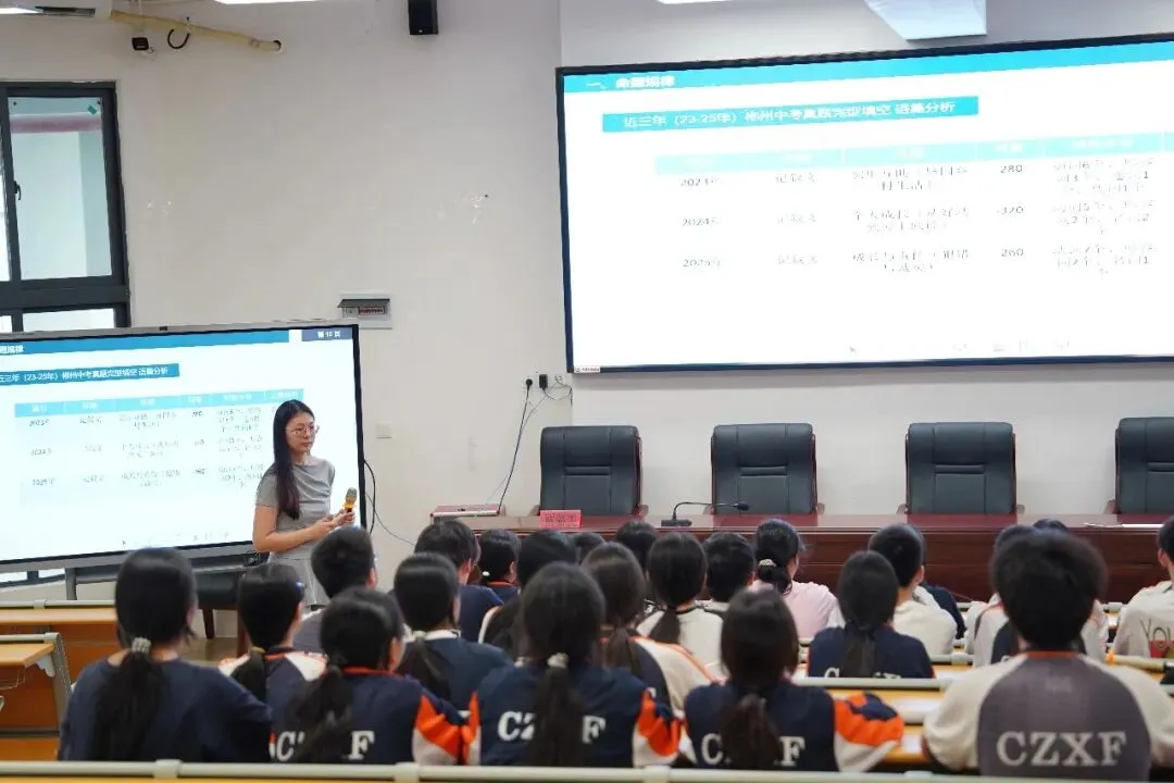 凝心聚力研中考 深耕教研促实效——郴州市新飞学校承办集团冲刺教研活动 第12张 凝心聚力研中考 深耕教研促实效——郴州市新飞学校承办集团冲刺教研活动 第12张