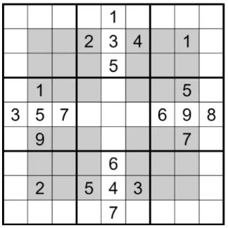数独竞赛真题-窗口数独:2026瑞士WSC资格赛第10题(分值88) 第1张