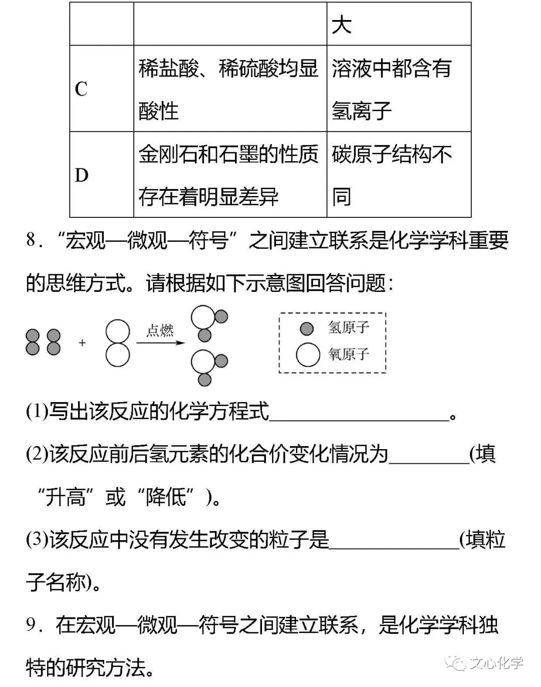 【中考专练】《化学思想方法的应用》专题精练(分享打印版) 第23张