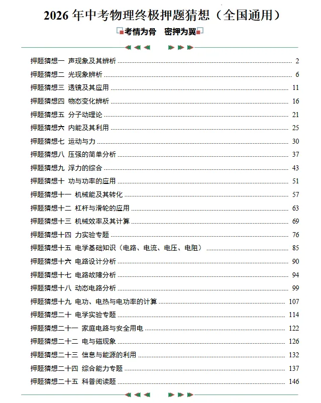 2026年中考数学终极冲刺讲练测(核心知识清单+抢分秘籍/题型专练+高效培优特训+终极押题猜想+临考冲刺卷),全国通用 第4张