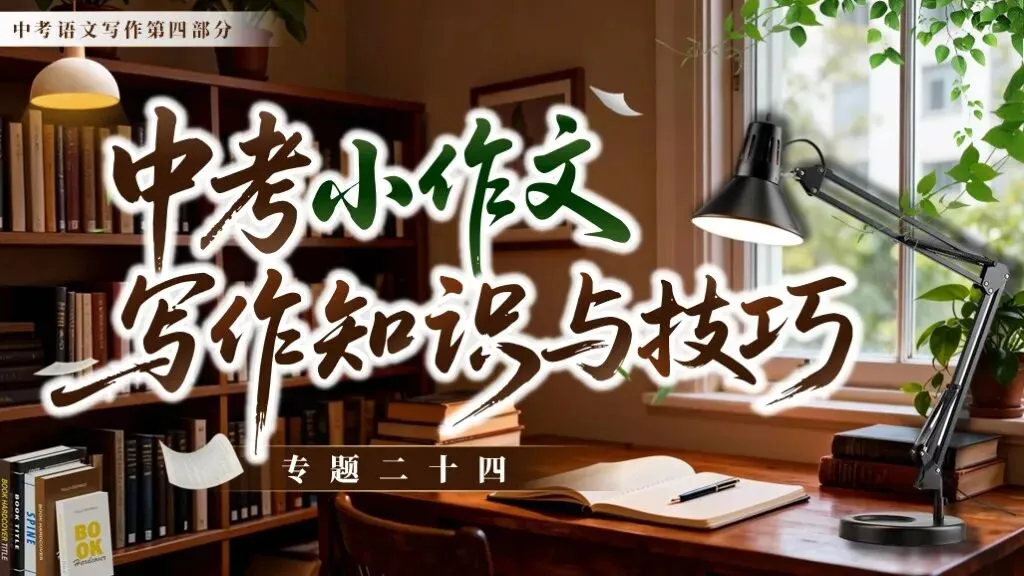 【中考复习】《专题二十四:小作文写作知识与技巧》| 小篇幅藏大乾坤,小作文写作技巧精研! 第8张