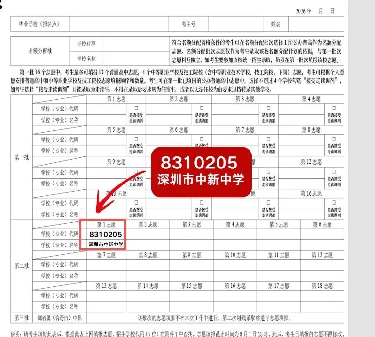 今日开启|2026 深圳中考志愿填报正式启动 第4张