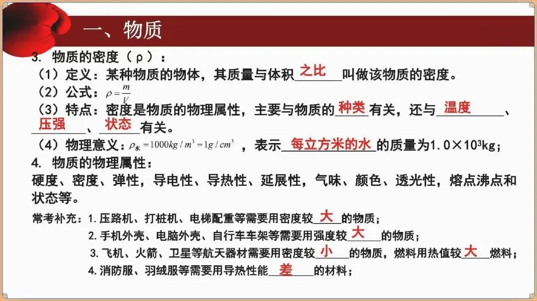 【中考物理知识点汇总】中考物理复习知识点ppt(可下载打印) 第9张