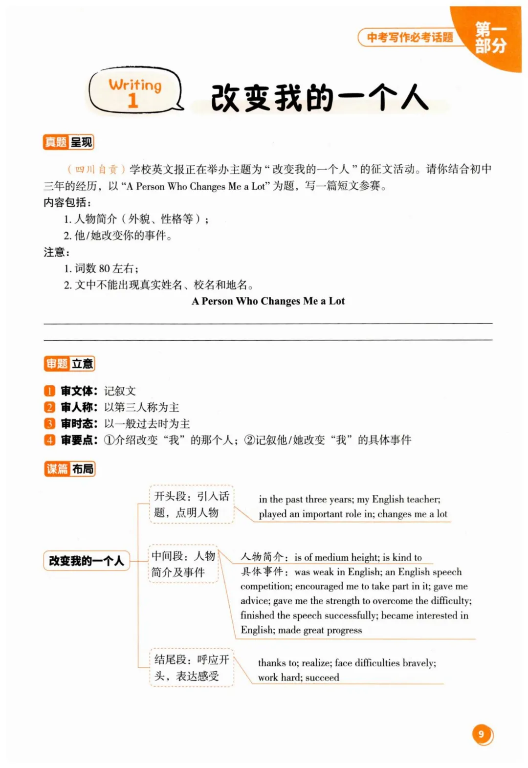 2026中考英语作文临考预测 第16张