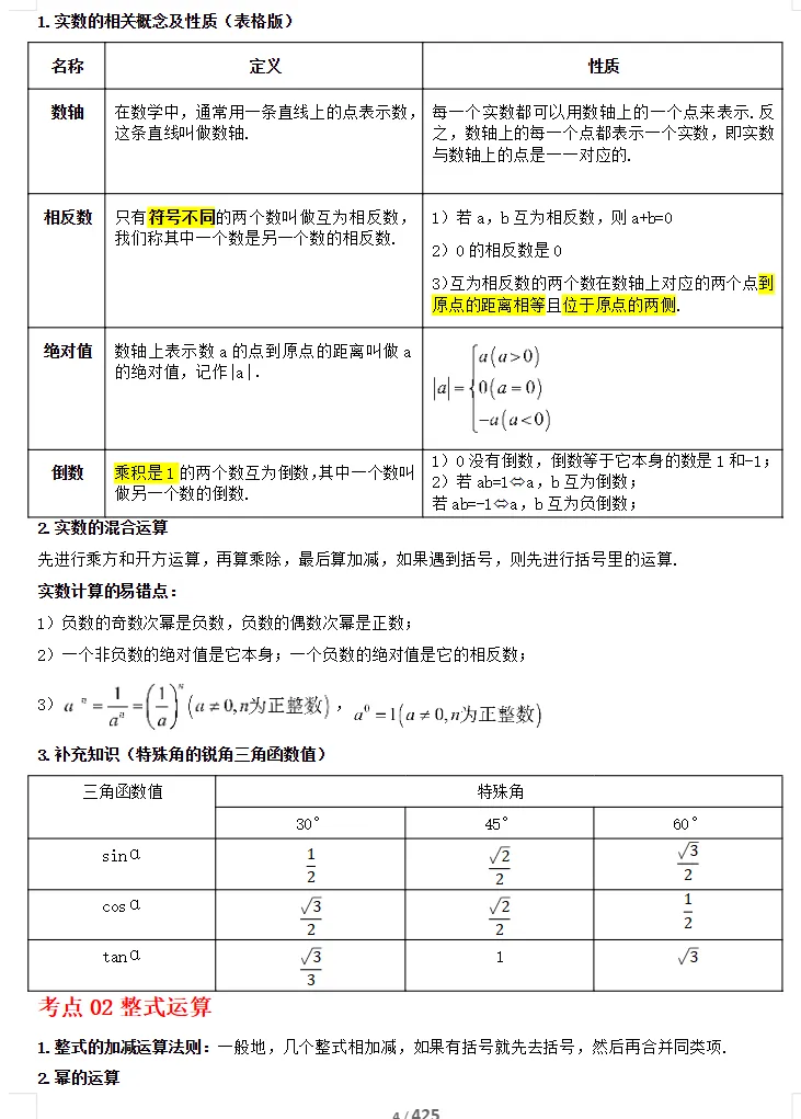 2026年中考数学考前最后冲刺,热点+预测+答题技巧等,冲刺中考! 第6张