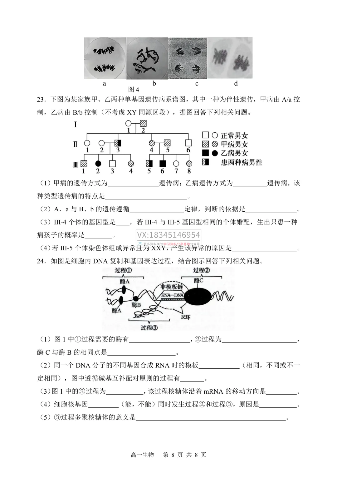 哈三中2025-2026下期中考试卷及答案(九科全含听力) 第53张 哈三中2025-2026下期中考试卷及答案(九科全含听力) 第53张