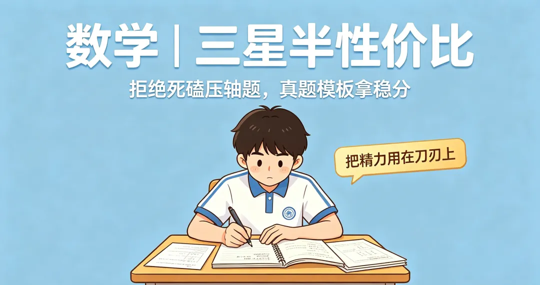 中考考前一个月提分“性价比”最高的5门学科 第2张 中考考前一个月提分“性价比”最高的5门学科 第2张