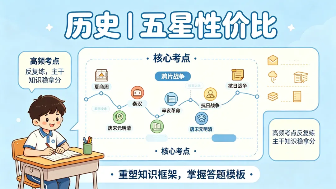 中考考前一个月提分“性价比”最高的5门学科 第5张 中考考前一个月提分“性价比”最高的5门学科 第5张