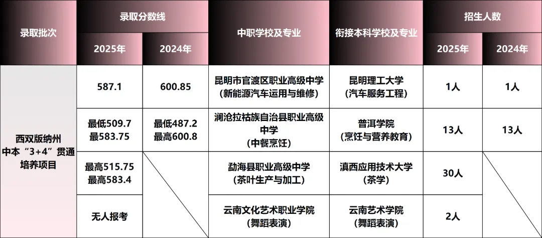 2026年西双版纳州中考志愿填报指南:分数段如何精准选学校? 第4张