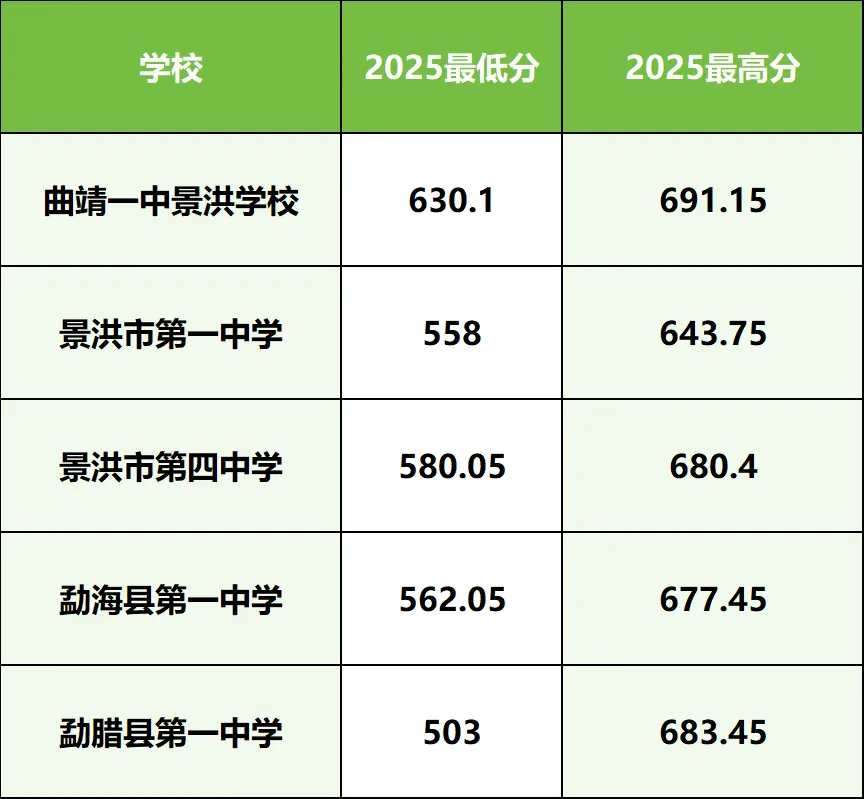 2026年西双版纳州中考志愿填报指南:分数段如何精准选学校? 第7张