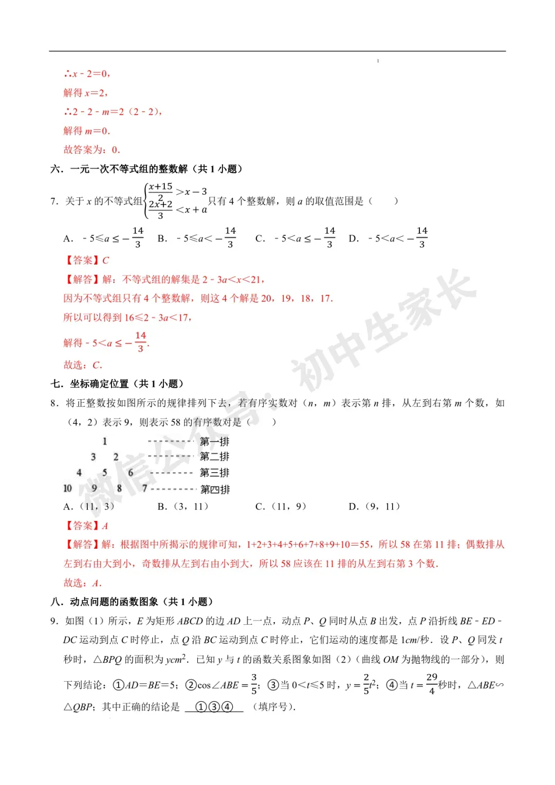 2026年中考数学易选择题填空题押轴高频考点(36类题型60道)(全国通用) 第4张 2026年中考数学易选择题填空题押轴高频考点(36类题型60道)(全国通用) 第4张