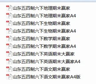 26山东五四制泰安地区鲁教英语期末真题卷6套,期末全真模拟卷4套,有答案(威海、东营、淄博、泰安、济宁、莱芜、莱西)地区可以打印练习 第4张
