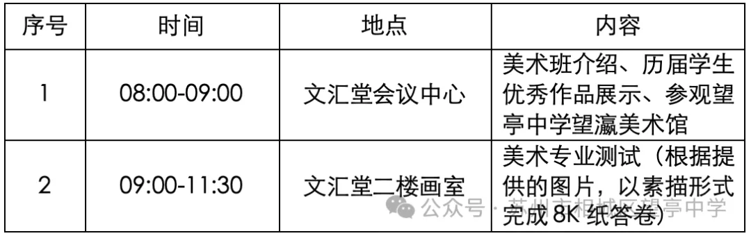 2026苏州中考,低分上四星新赛道(特长生简章汇总) 第17张 2026苏州中考,低分上四星新赛道(特长生简章汇总) 第17张