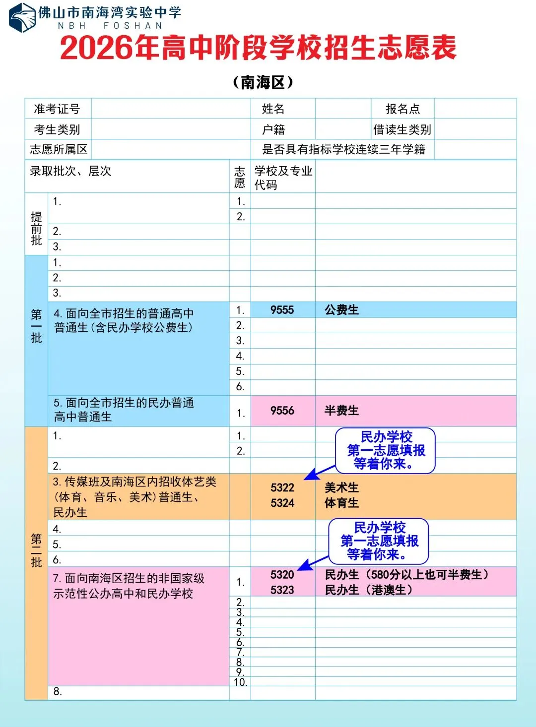 南海湾中学2026年中考志愿填报指南来啦! 第4张 南海湾中学2026年中考志愿填报指南来啦! 第4张
