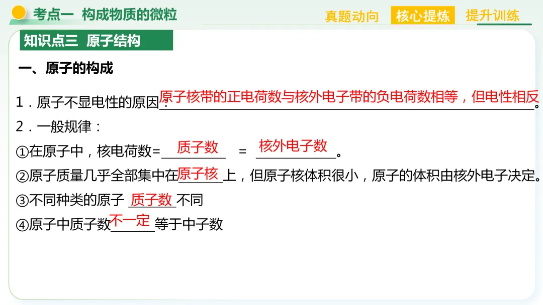 【中考总复习主题三——物质的组成与结构】 第5张