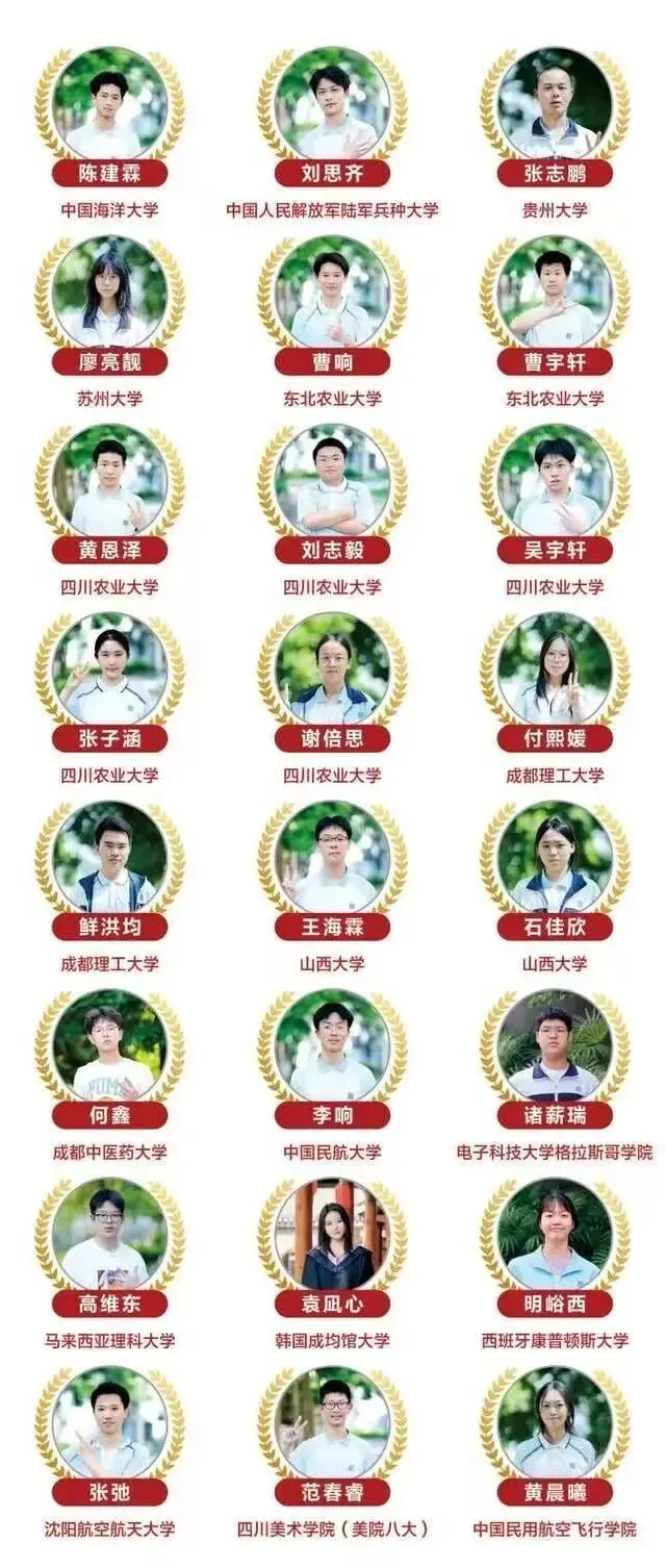 中考530分,高考642分,国防科大录取!成都中等生的良心学校,开校8年不涨价! 第3张