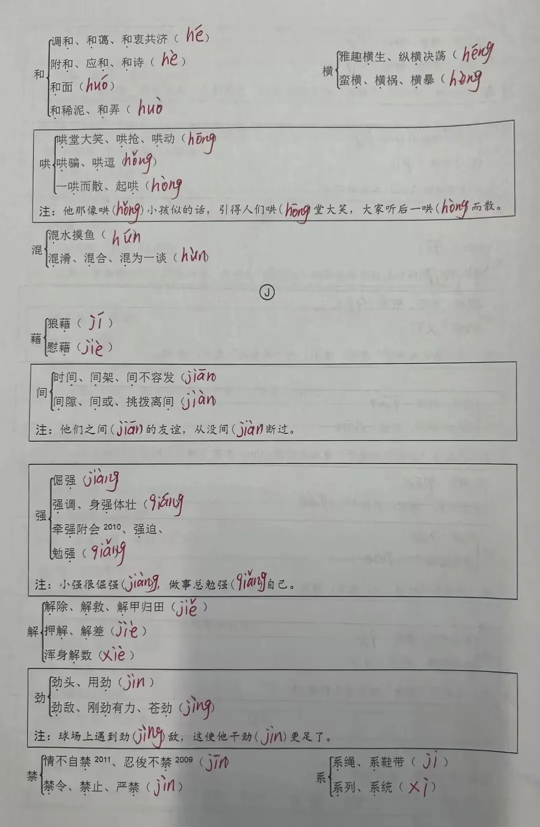 中考字音练习:多音字 第7张
