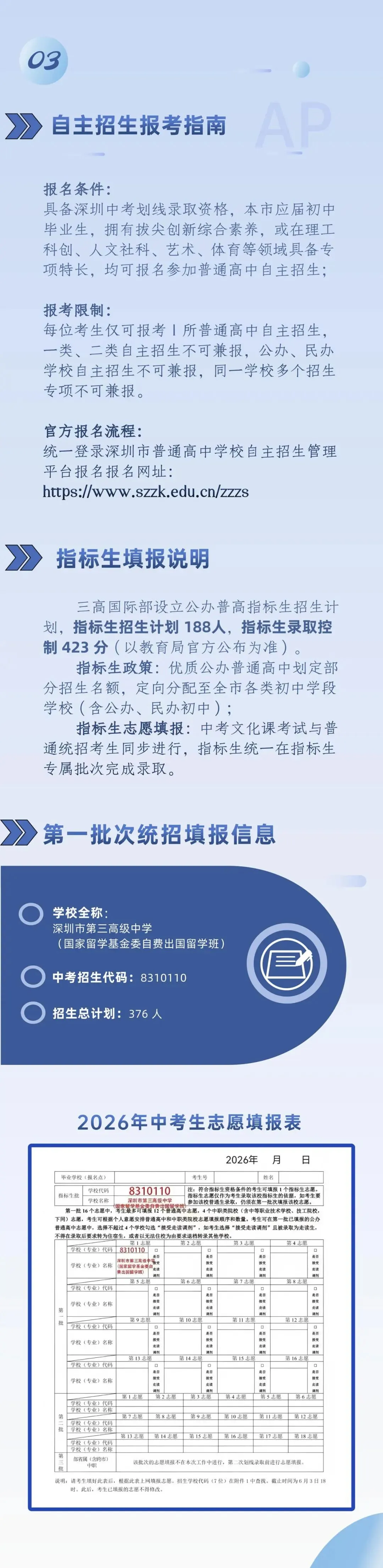 深圳市中考志愿填报指南 第6张