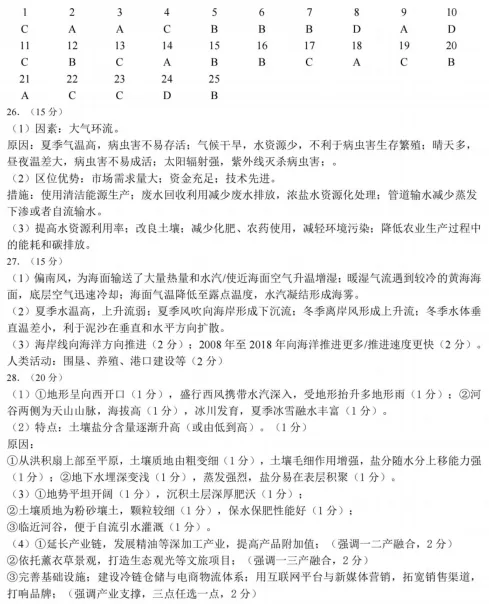 2026年6月浙江省普通高校招生选考科目模拟考试地理试卷 第9张