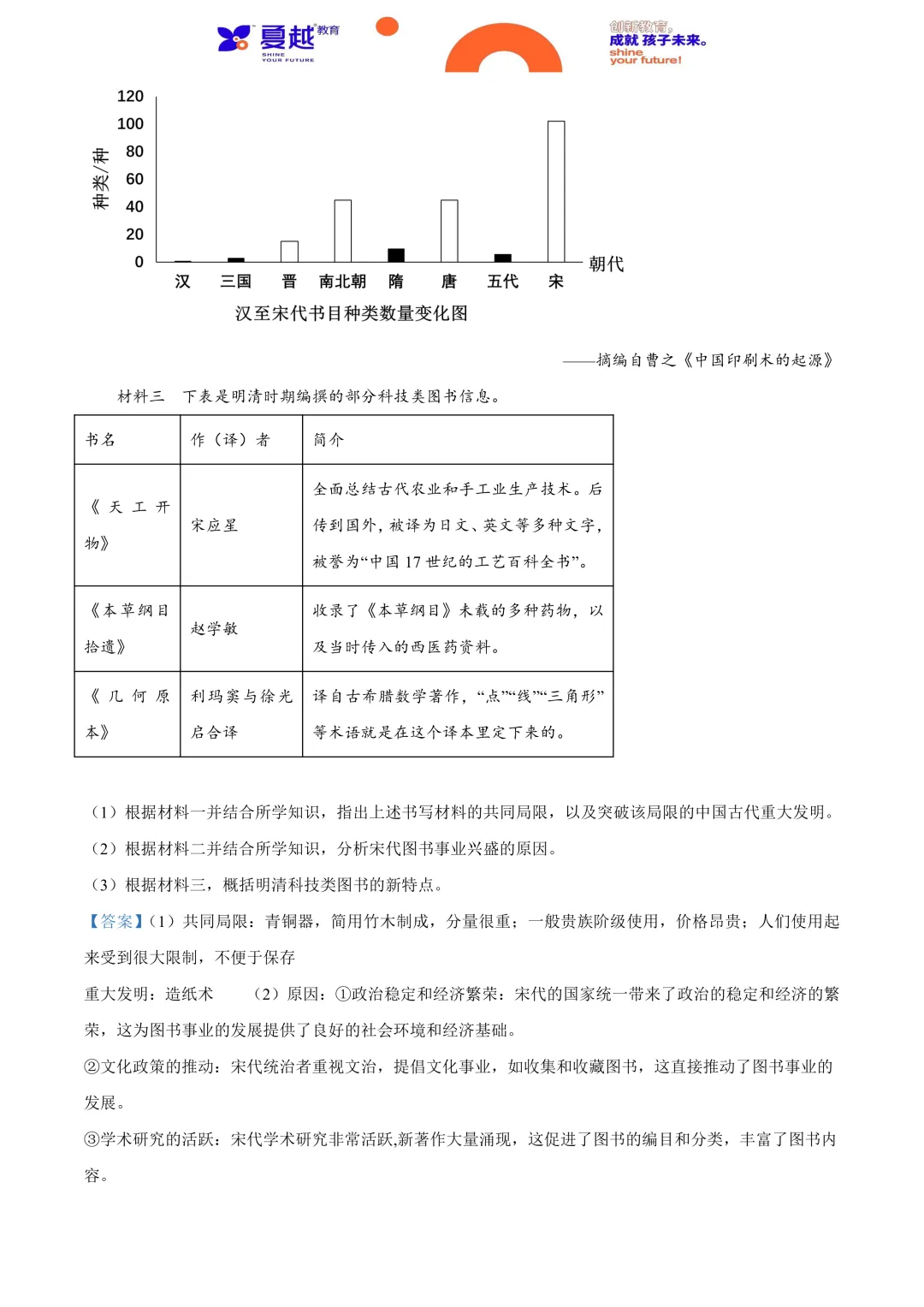 2024年广东省中考历史真题及答案精析 第15张