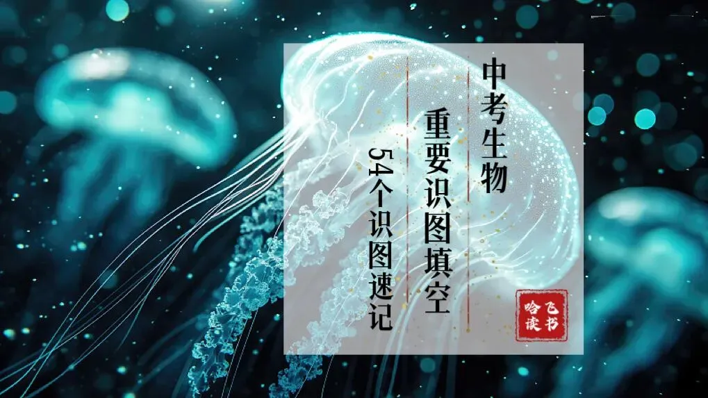 【中考生物】初中生物重要识图填空54个识图速记之五:细胞生长、分裂和分化示意图 第1张