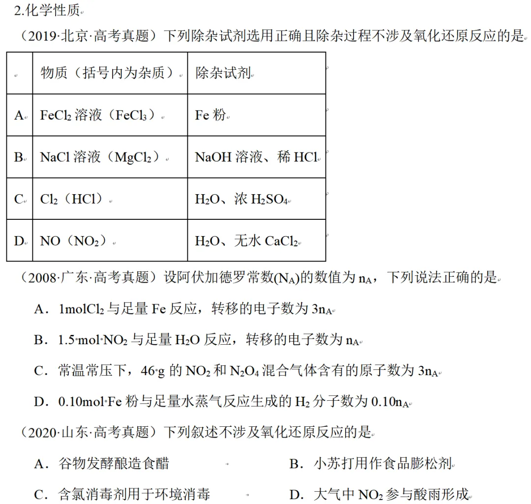 【工作随感】教材到高考真题:NO2相关 第11张