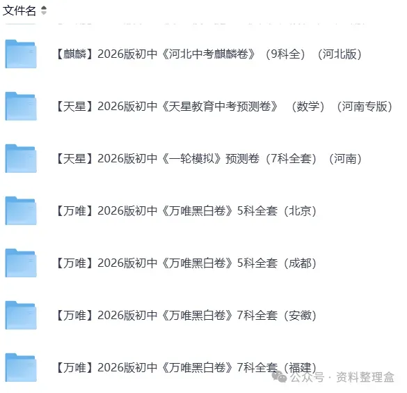 【2026中考押题卷】全国各省中考模拟押题冲刺( 定心卷 天星载望 逆袭卷 模拟卷冲刺卷等)无偿分享,持续更新 第4张